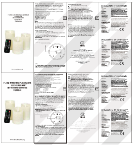 Handleiding Flinq FQC8240 LED kaars