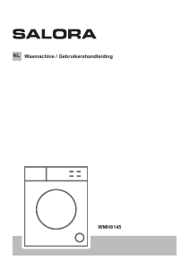 Bedienungsanleitung Salora WMH8145 Waschmaschine