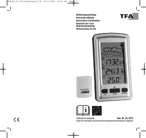 Manual TFA Axis Weather Station