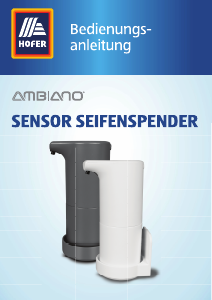 Manuale Ambiano SD 1709 Dosatore per sapone
