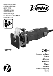 Manuale Virutex FR192VG Fresatrice verticale