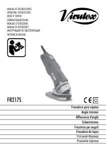 Manual de uso Virutex FR217S Fresadora de superficie