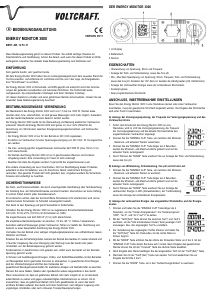 Handleiding Voltcraft Energy Monitor 3000 Energiemeter