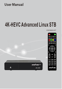 Handleiding Zgemma H9T Digitale ontvanger