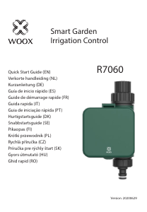 Manual Woox R7060 Programator pentru udat
