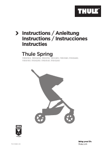 Handleiding Thule Spring Kinderwagen