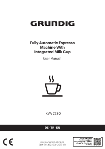 Handleiding Grundig KVA 7230 Espresso-apparaat