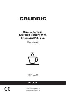 Handleiding Grundig KSM 5330 Espresso-apparaat