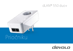 Priročnik Devolo dLAN 500 duo+ Mrežni adapter
