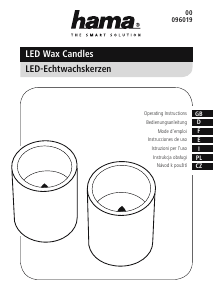 Handleiding Hama 00096019 LED kaars