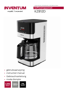 Manual Inventum KZ812D Coffee Machine