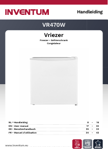 Manual Inventum VR470W Freezer