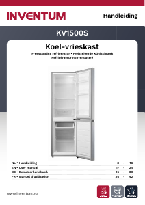 Manual Inventum KV1500S Fridge-Freezer