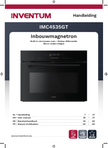 Handleiding Inventum IMC4535GT Oven