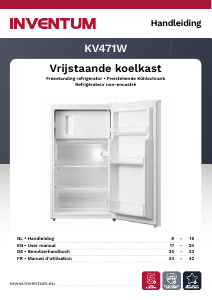 Bedienungsanleitung Inventum KV471W Kühlschrank