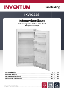 Bedienungsanleitung Inventum IKV1022S Kühlschrank