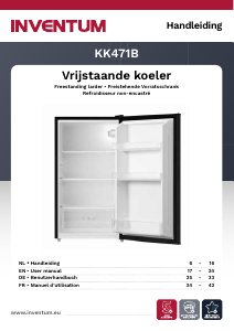 Manual Inventum KK471B Refrigerator