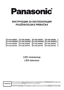 Návod Panasonic TX-65LX670E LED televízor