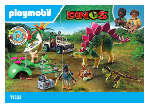 Bedienungsanleitung Playmobil set 71523 Dinos Forschungscamp mit Dinos
