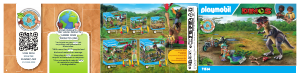 Bedienungsanleitung Playmobil set 71524 Dinos T-Rex-Spurensuche