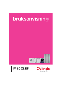 Bruksanvisning Cylinda IM 80XL Mikrovågsugn