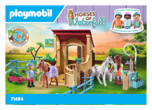 Brugsanvisning Playmobil set 71494 Horses of Waterfall Ridestald