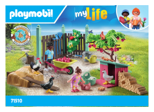 Manual de uso Playmobil set 71510 My Life Corral de pollos
