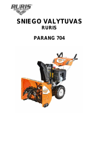 Vadovas Ruris Parang 704 Sniego pūstuvas