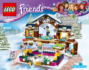 Käyttöohje Lego set 41322 Friends Laskettelukeskuksen luistelukenttä