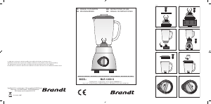 Mode d’emploi Brandt BLE-1200X Blender