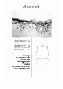 Mode d’emploi Brandt BT608LE Lave-linge
