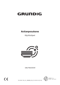 Käyttöohje Grundig GNLP 4630 XDW Astianpesukone