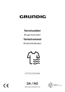 Brugsanvisning Grundig GTP 7023 CEGMW Tørretumbler