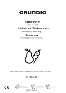 Manual Grundig GKN 27960 FHXRN Fridge-Freezer