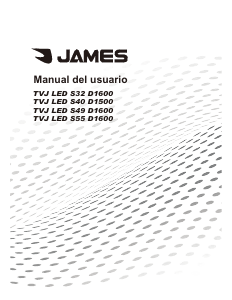 Manual James TVJ LED S32 D1600 LED Television