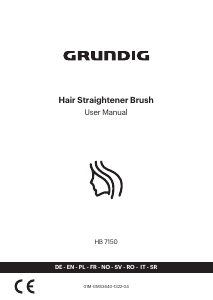 Mode d’emploi Grundig HB 7150 Fer à boucler