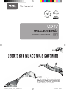 Manual TCL 65P6US Televisor LED