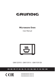 Руководство Grundig GMI 11311 X Микроволновая печь