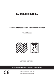 Руководство Grundig VCP 4230 Пылесос