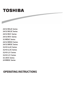 Handleiding Toshiba 32LL2C63DG LED televisie