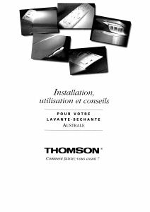 Mode d’emploi Thomson AUSTRALE2 Lave-linge séchant