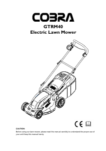 Manual Cobra GTRM40 Lawn Mower