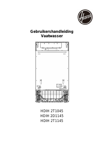 Handleiding Hoover HDIH 2D1145 Vaatwasser