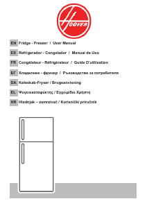 Bedienungsanleitung Hoover HODM1S514EWH Kühl-gefrierkombination