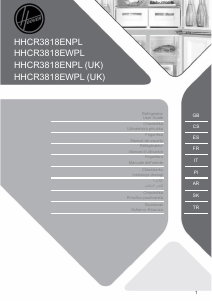 Manuale Hoover HHCR3818ENPL Frigorifero-congelatore