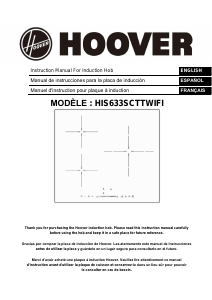 Manual de uso Hoover HIS633SCTTWIFI Placa