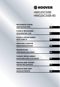 Manuale Hoover HMG20C5SB Microonde