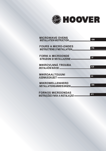 Manuale Hoover HMG201X-80 Microonde
