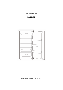 Bedienungsanleitung Hoover HBL 102/N Kühlschrank