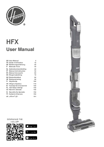 Manuale Hoover HFX10P 011 Aspirapolvere